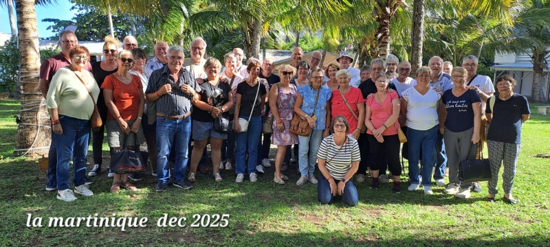 Martinique du 02/12 au 13/12/2025